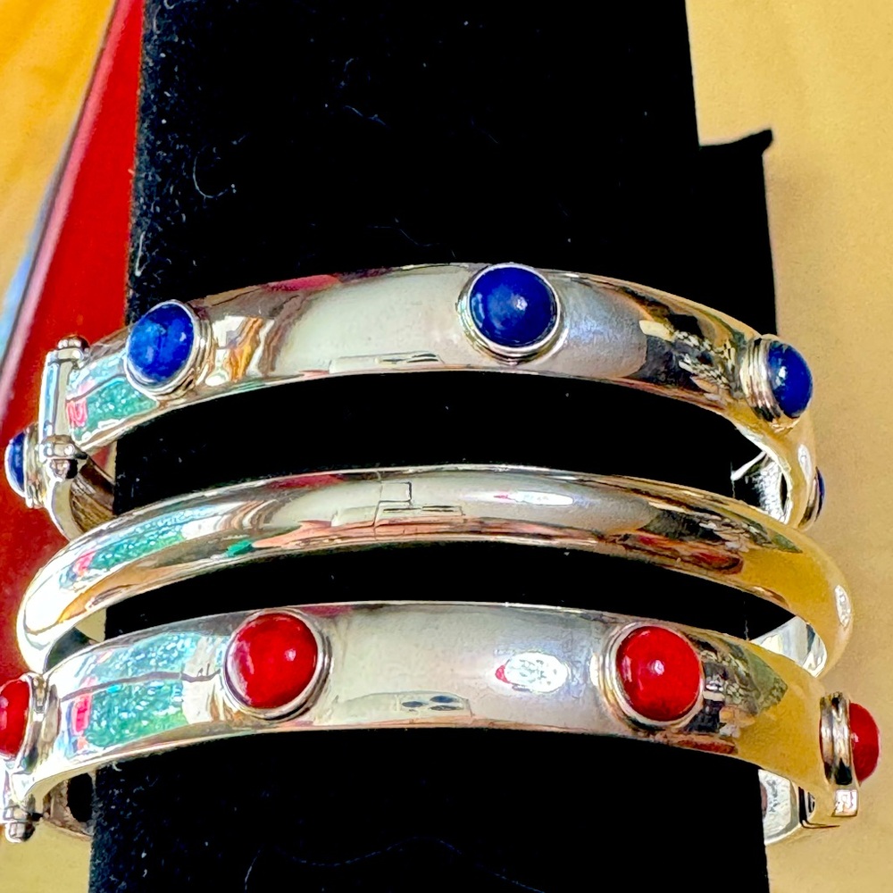 3 Sterling Silver Bracelets.SOLD OUT